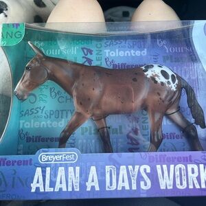 Alan A Days Work Breyerfest 2024 limited edition